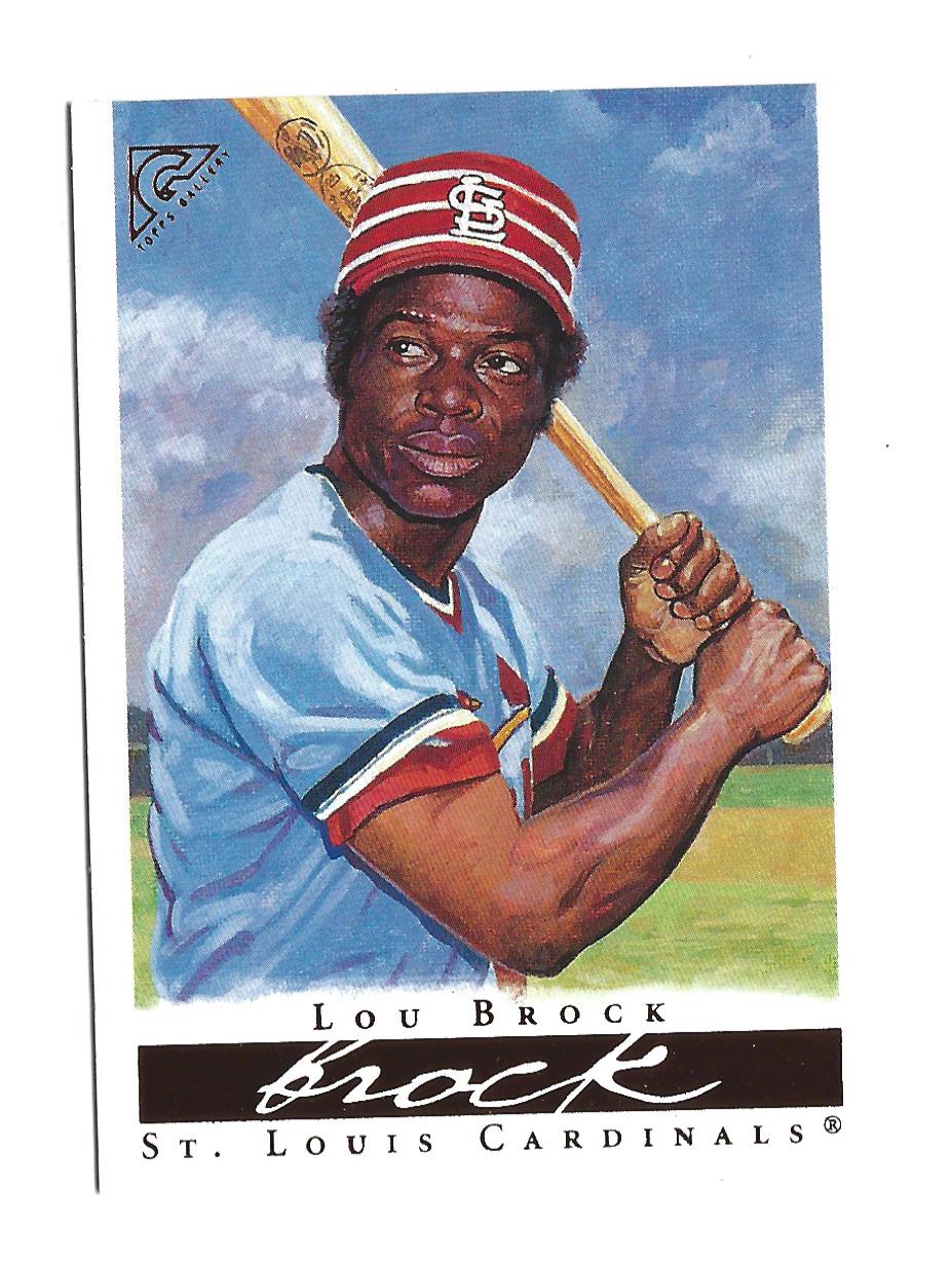 Lou Brock cards (1992-2024) Cardinals Cubs - You Choose