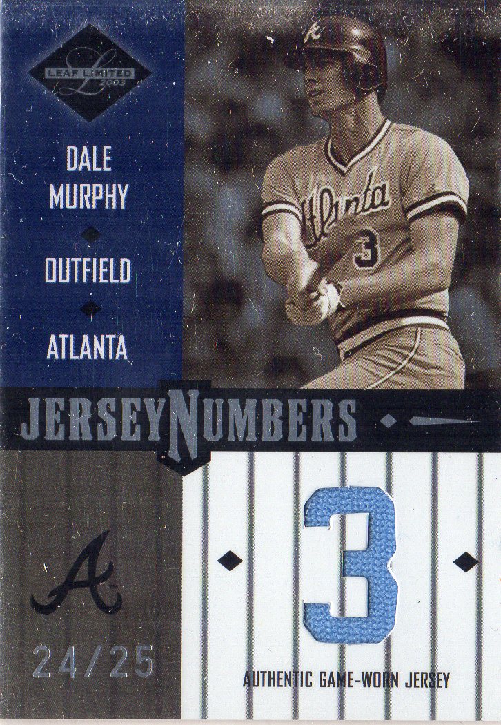 2003 Leaf Limited Jersey Numbers #71 D.Murphy/W.Spahn/25