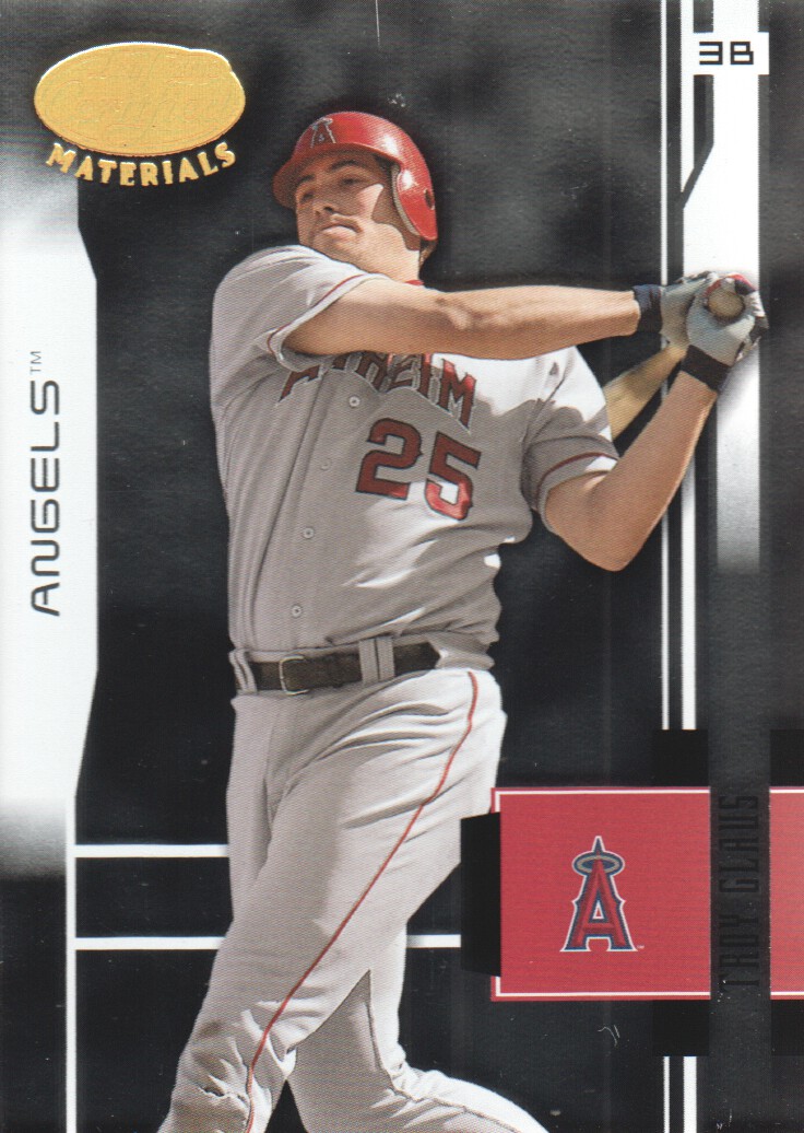 2003 Leaf Certified Materials #1 Troy Glaus