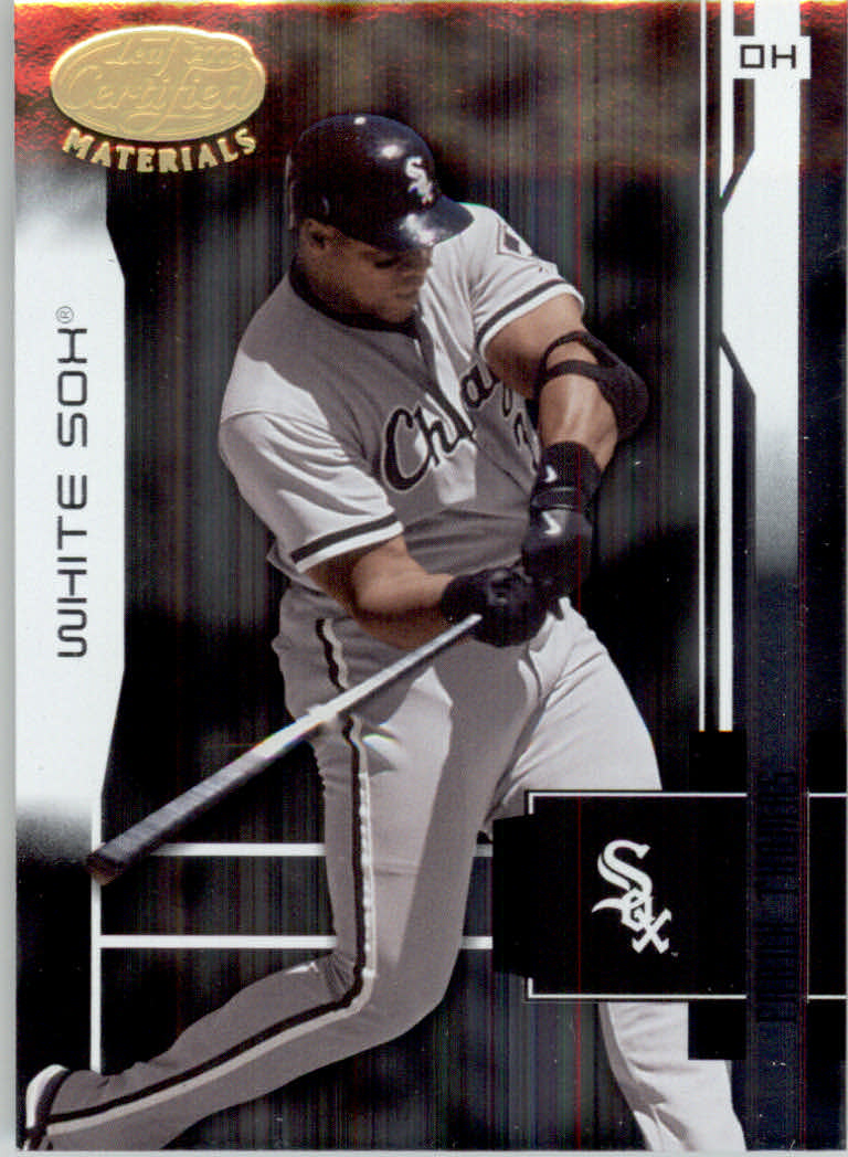 2003 Leaf Certified Materials #38 Frank Thomas