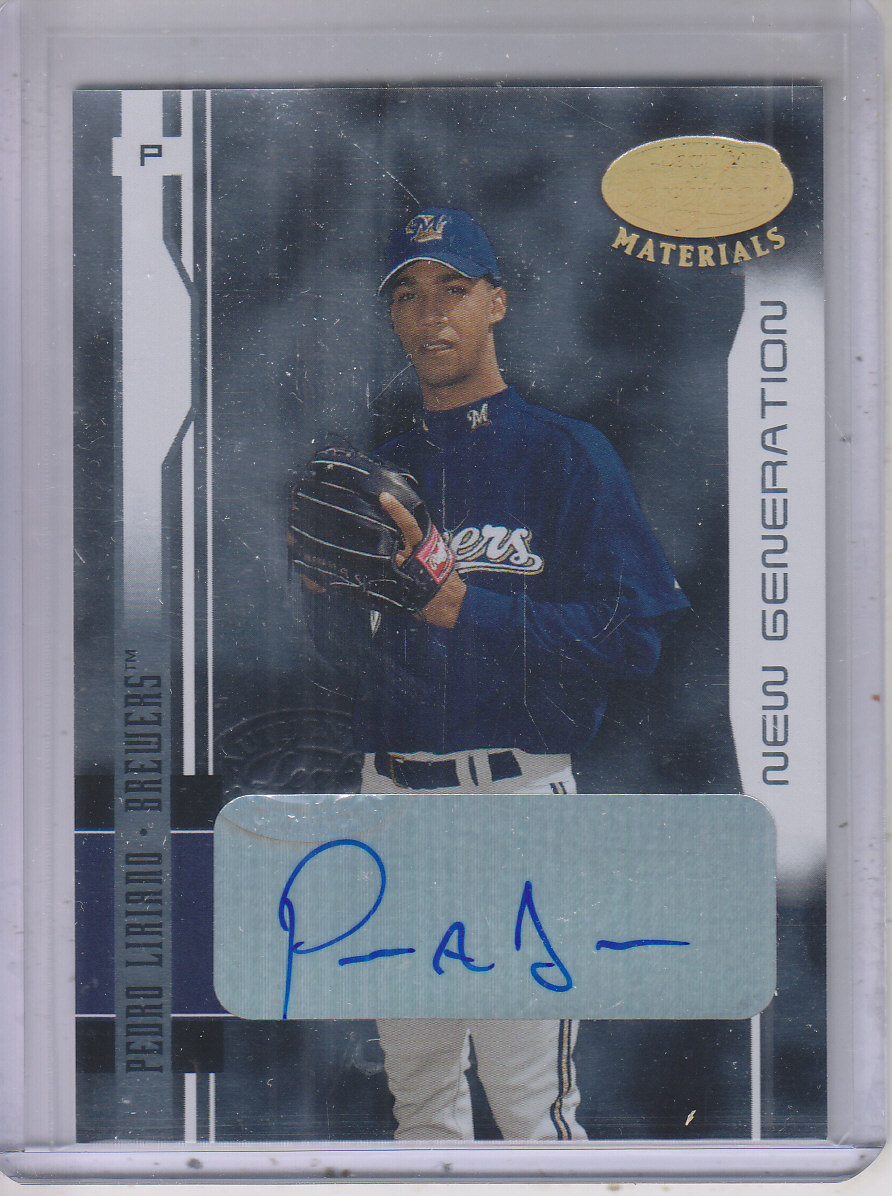2003 Leaf Certified Materials #215 Pedro Liriano NG AU