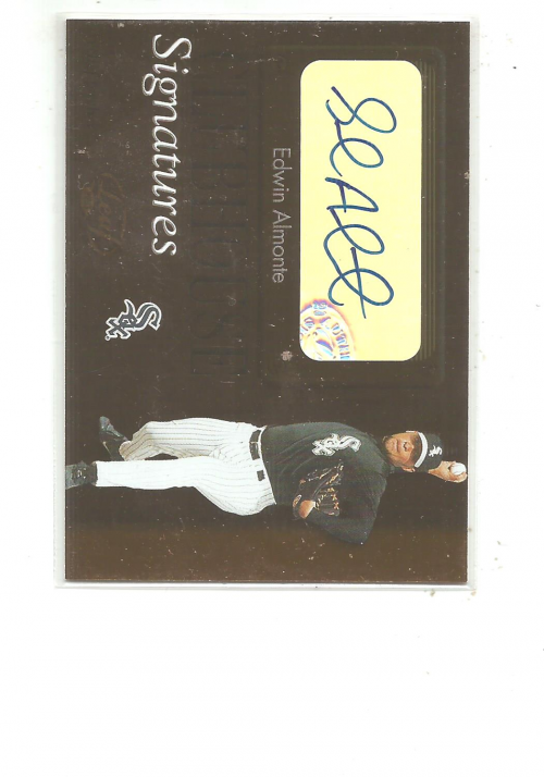 2003 Leaf Clubhouse Signatures Bronze #1 Edwin Almonte