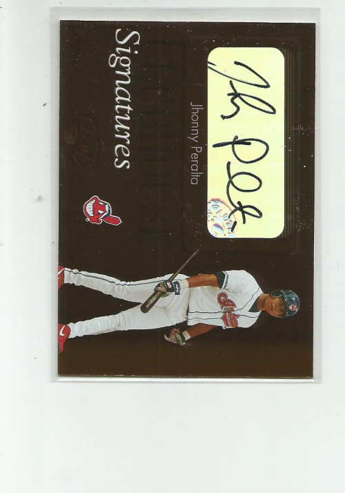 2003 Leaf Clubhouse Signatures Bronze #24 Jhonny Peralta