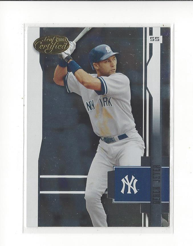 2003 Leaf Certified Samples #LC1 Derek Jeter