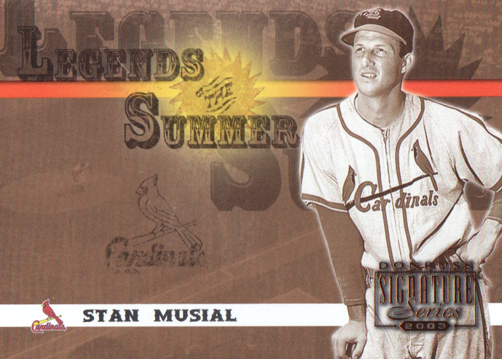 2003 Donruss Signature Legends of Summer #37 Stan Musial