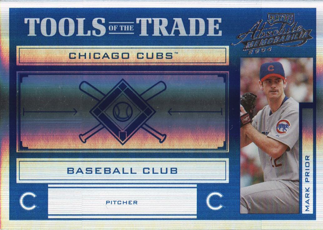 MARK PRIOR 2004 Donruss Timeless Treasures Rookie Year auto patch /22  Chicago Cubs