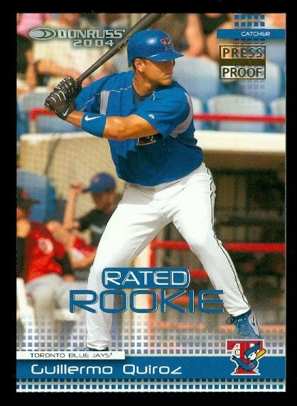 2004 Donruss Press Proofs Gold #49 Guillermo Quiroz RR