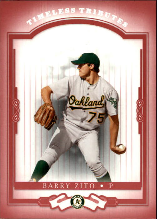 2004 Donruss Classics Timeless Tributes Red #29 Barry Zito