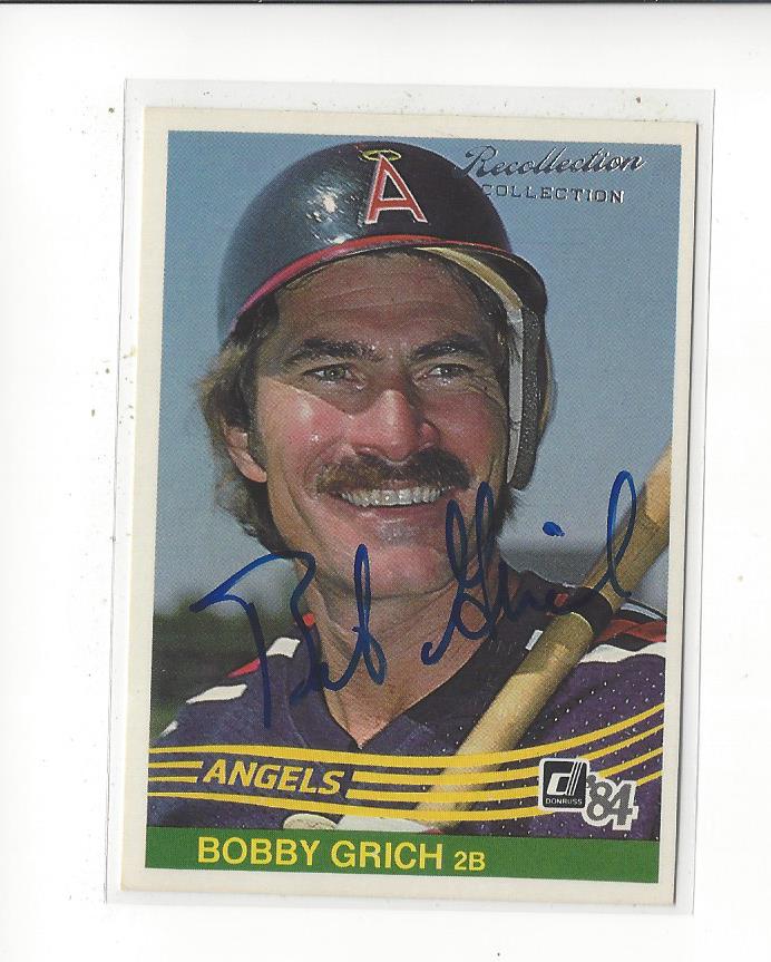 2004 Donruss Timelines Recollection Autographs #561 Bobby Grich 84/73