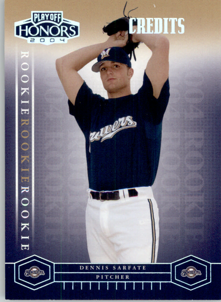 2004 Playoff Honors Baseball "Credits" Parallel Cards - Imagen 16 de 17