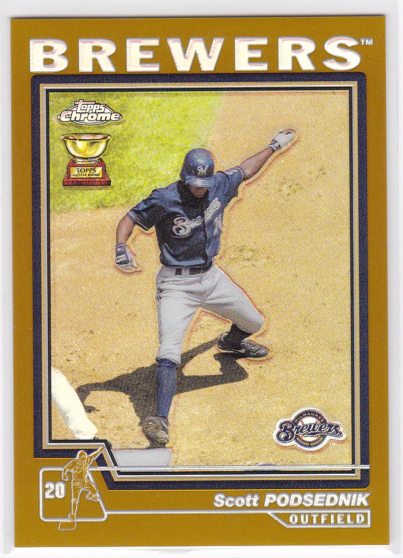 Scott Podsednik 2004 Topps #378 Milwaukeee Brewers Baseball