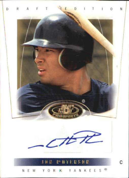 2004 Hot Prospects Draft #98 Jon Poterson AU RC