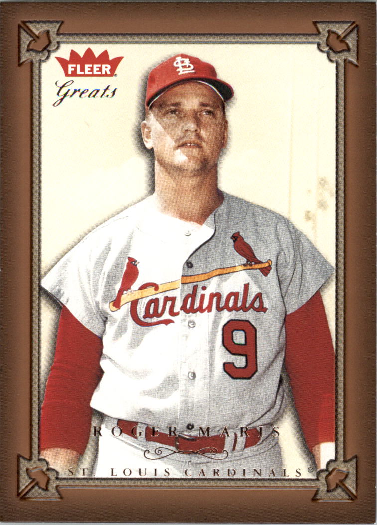 2004 Greats of the Game #126 Roger Maris Cards