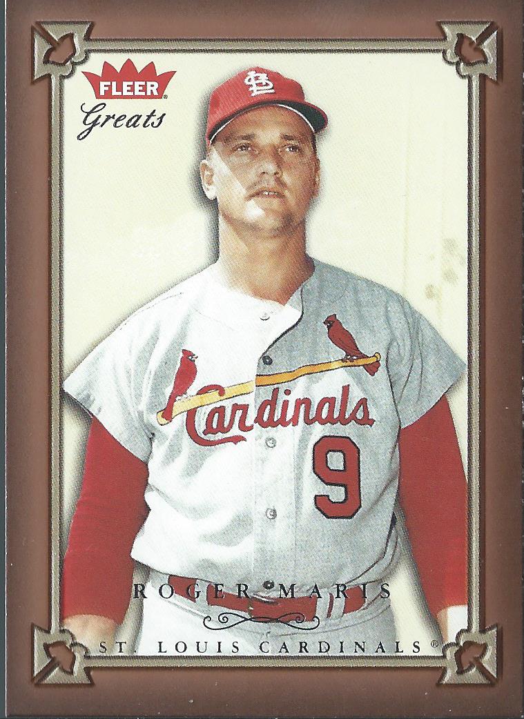 2004 Greats of the Game #126 Roger Maris Cards