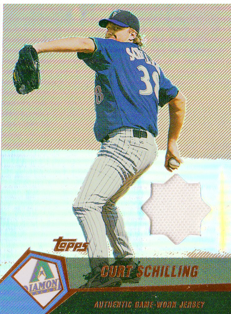 2004 Topps Clubhouse Copper Relics #CSC Curt Schilling Jsy