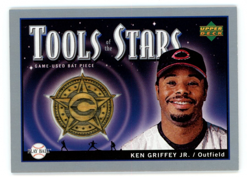 2004 Upper Deck Play Ball Tools of the Stars Bat #KG Ken Griffey Jr.