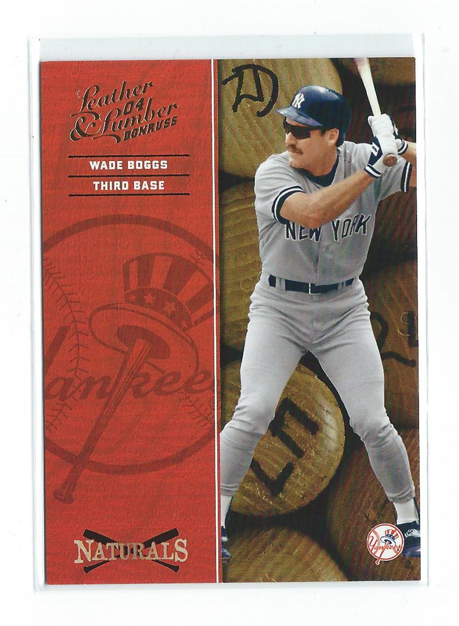 2004 Leather and Lumber Naturals #9 Wade Boggs