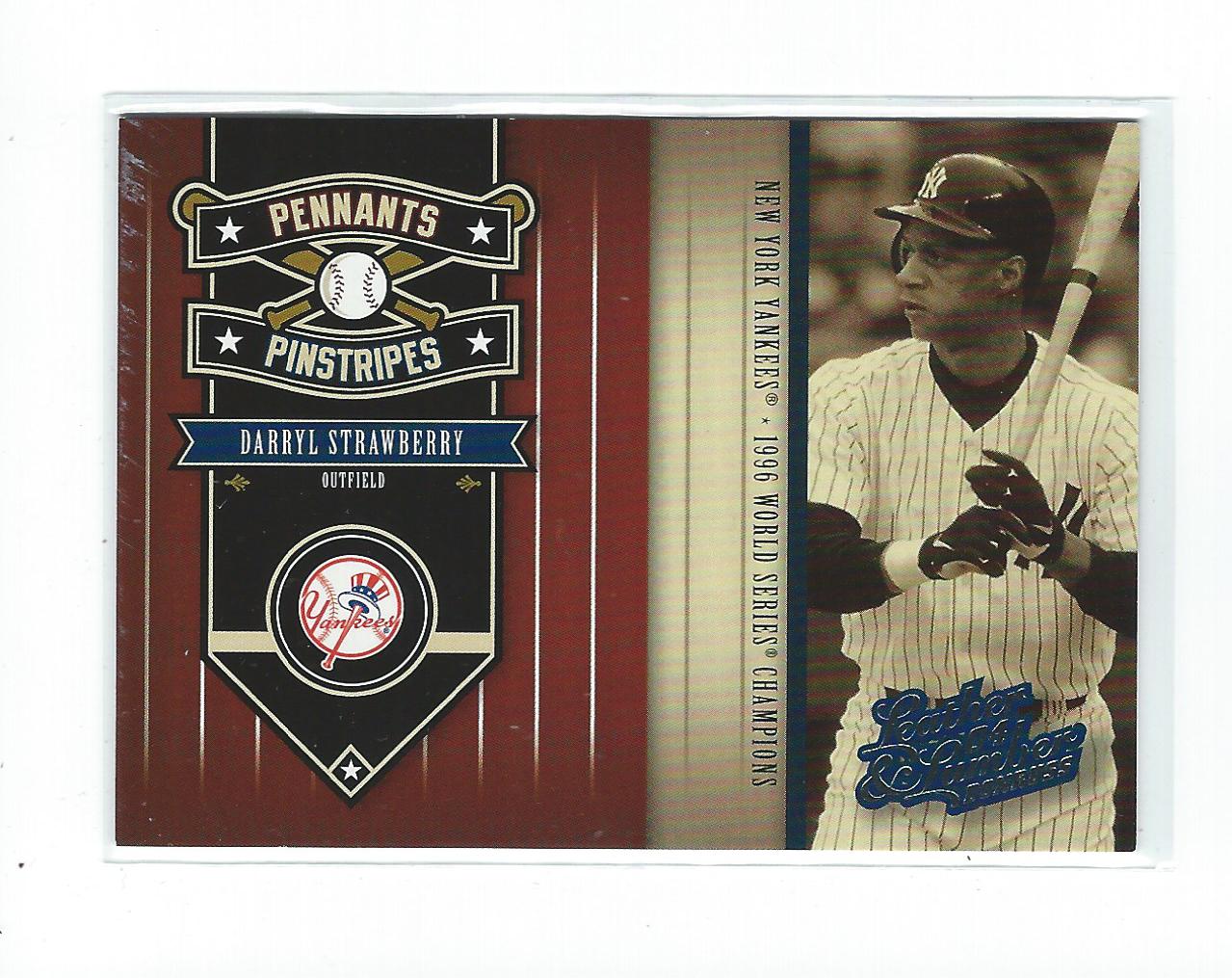 2004 Leather and Lumber Pennants/Pinstripes #5 Darryl Strawberry