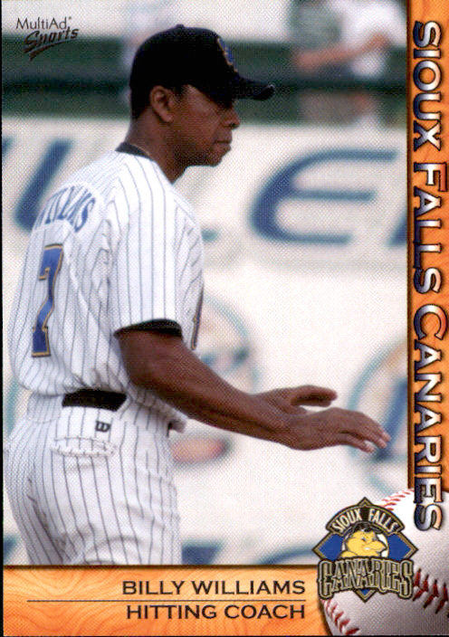2004 Sioux Falls Canaries #2 Billy Williams CO