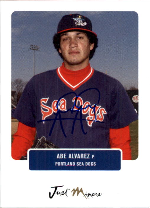 2004 Just Prospects Autographs #1 Abe Alvarez/725 *