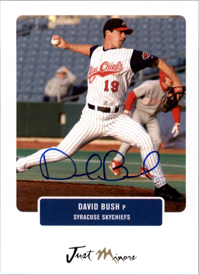 2004 Just Prospects Autographs #13 David Bush/725 *