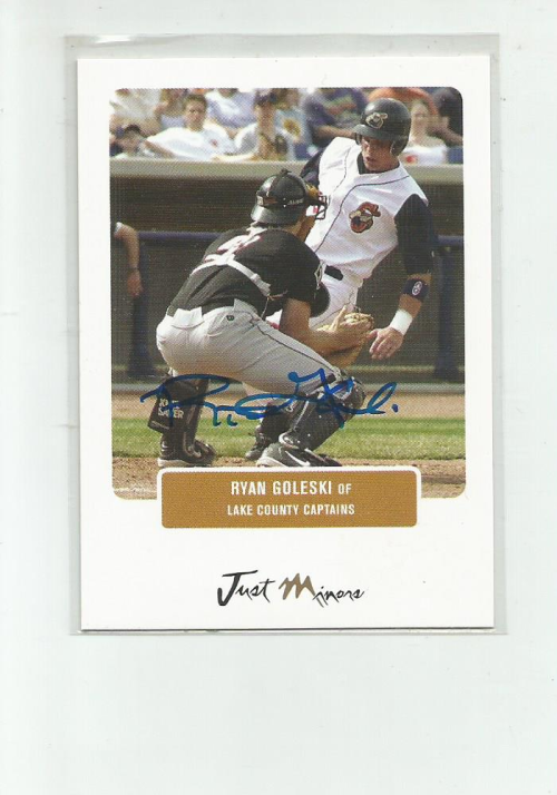 2004 Just Prospects Autographs #33 Ryan Goleski/725 *