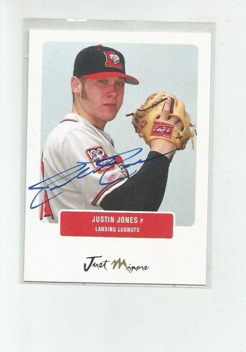 2004 Just Prospects Autographs #46 Justin Jones/225 *