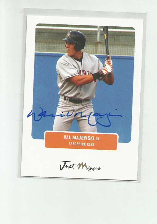 2004 Just Prospects Autographs #57 Val Majewski/725 *