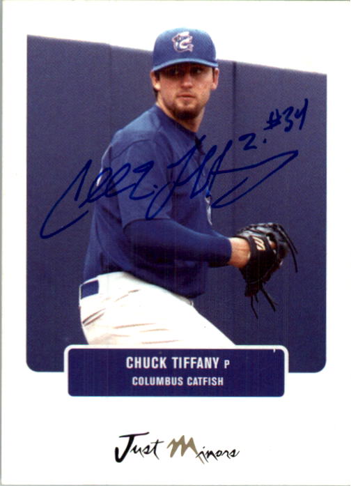 2004 Just Prospects Autographs #82 Chuck Tiffany/225 *