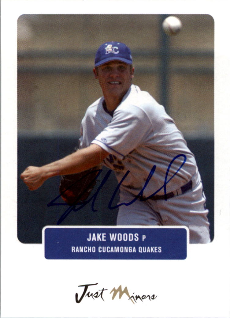 2004 Just Prospects Autographs #89 Jake Woods/725 *