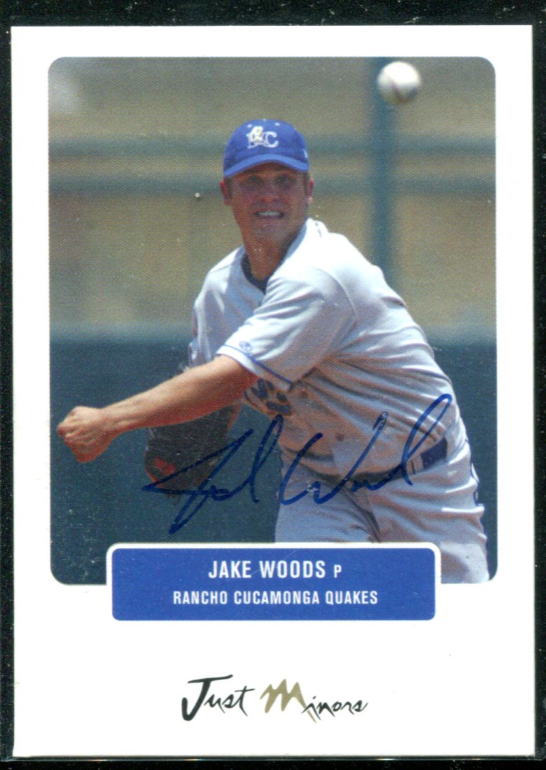 2004 Just Prospects Autographs #89 Jake Woods/725 *