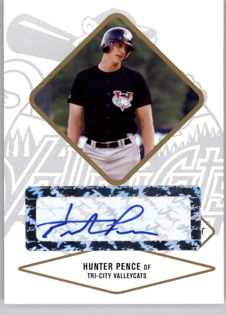 2004 Justifiable Autographs Gold #62 Hunter Pence