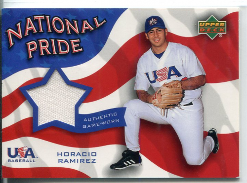 2004 Upper Deck National Pride Memorabilia 2 #HRP Horacio Ramirez Pants