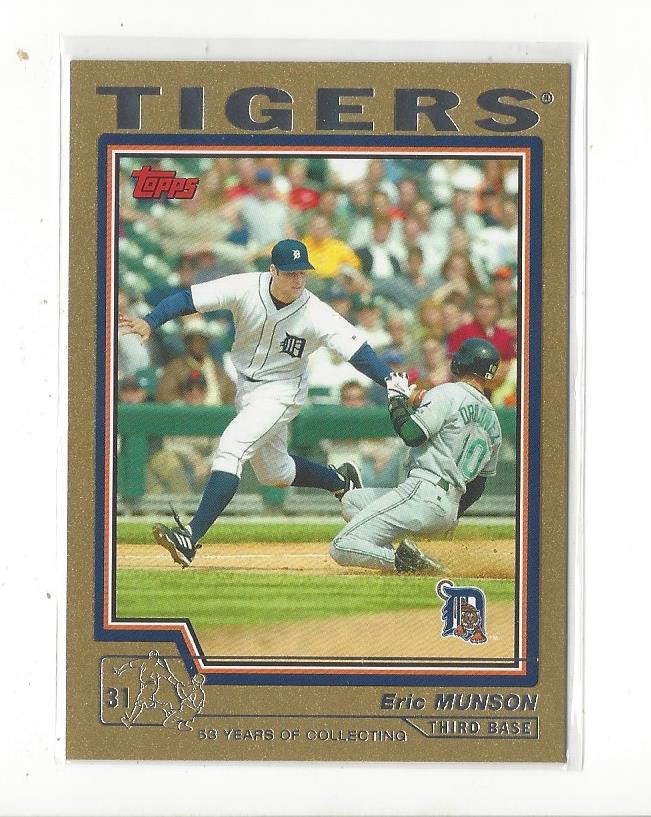 2004 Topps Gold #391 Eric Munson
