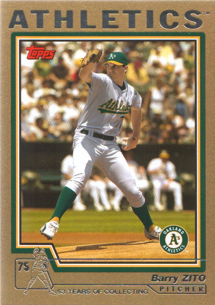 2004 Topps Gold #550 Barry Zito