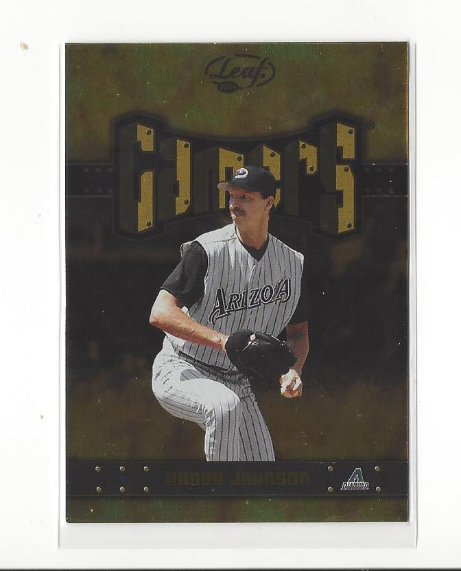 2004 Leaf Gamers #18 Randy Johnson