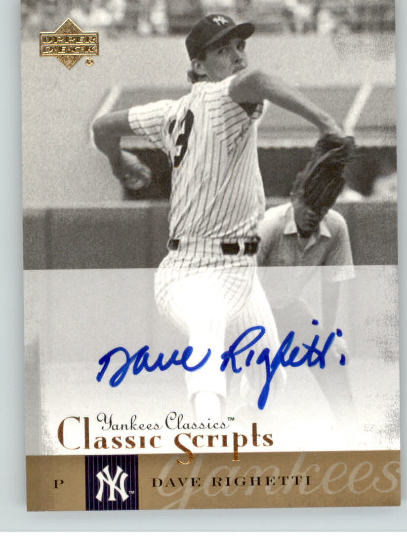 2004 UD YANKEES CLASSICS SCRIPTS BASEBALL ASSORTED SINGLES U-PICK - Picture 18 of 105