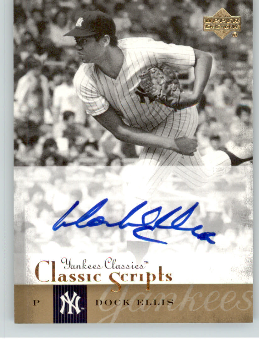 2004 UD YANKEES CLASSICS SCRIPTS BASEBALL ASSORTED SINGLES U-PICK - Picture 22 of 105