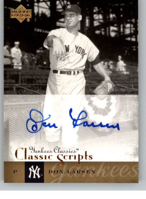 2004 UD YANKEES CLASSICS SCRIPTS BASEBALL ASSORTED SINGLES U-PICK - Picture 24 of 105