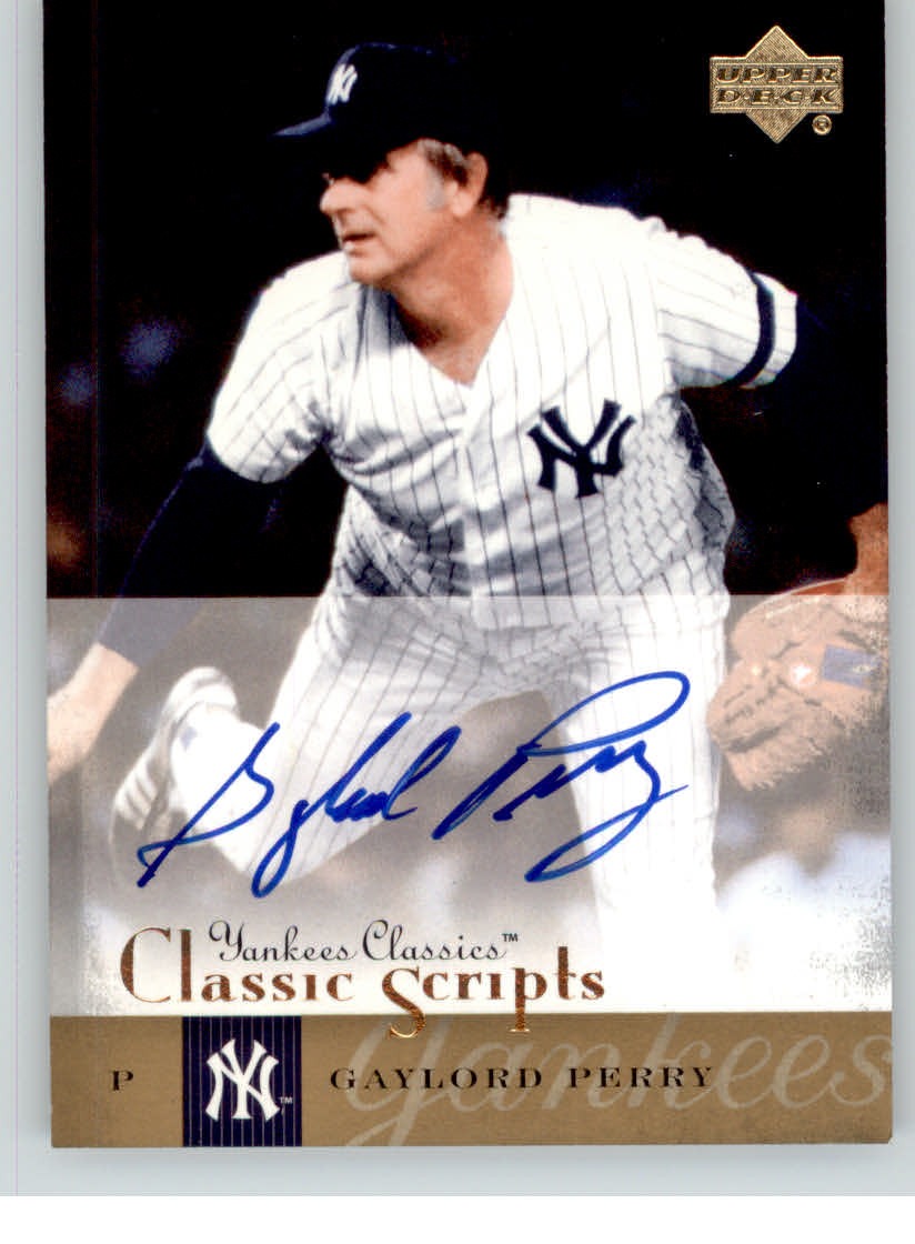 2004 UD YANKEES CLASSICS SCRIPTS BASEBALL ASSORTED SINGLES U-PICK - Picture 32 of 105