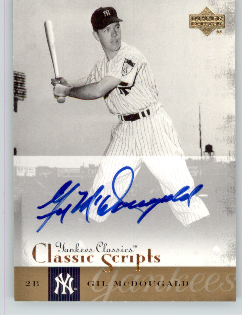 2004 UD YANKEES CLASSICS SCRIPTS BASEBALL ASSORTED SINGLES U-PICK - Picture 36 of 105