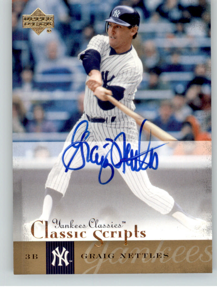2004 UD YANKEES CLASSICS SCRIPTS BASEBALL ASSORTED SINGLES U-PICK - Picture 42 of 105