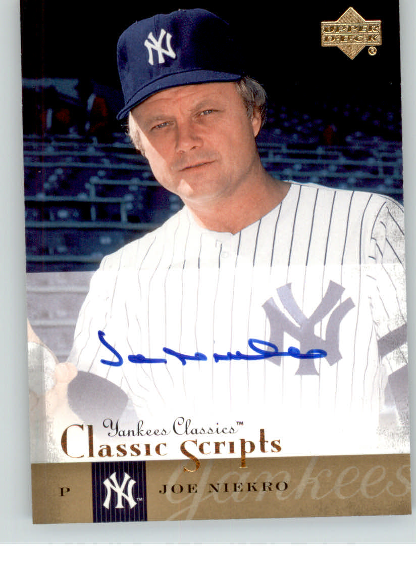 2004 UD YANKEES CLASSICS SCRIPTS BASEBALL ASSORTED SINGLES U-PICK - Picture 58 of 105
