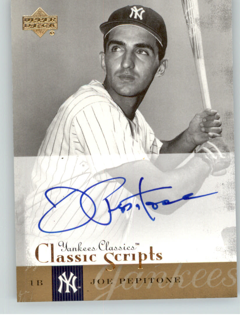 2004 UD YANKEES CLASSICS SCRIPTS BASEBALL ASSORTED SINGLES U-PICK - Picture 60 of 105