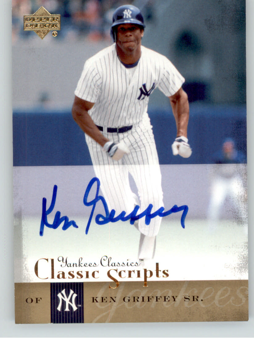 2004 UD YANKEES CLASSICS SCRIPTS BASEBALL ASSORTED SINGLES U-PICK - Picture 64 of 105