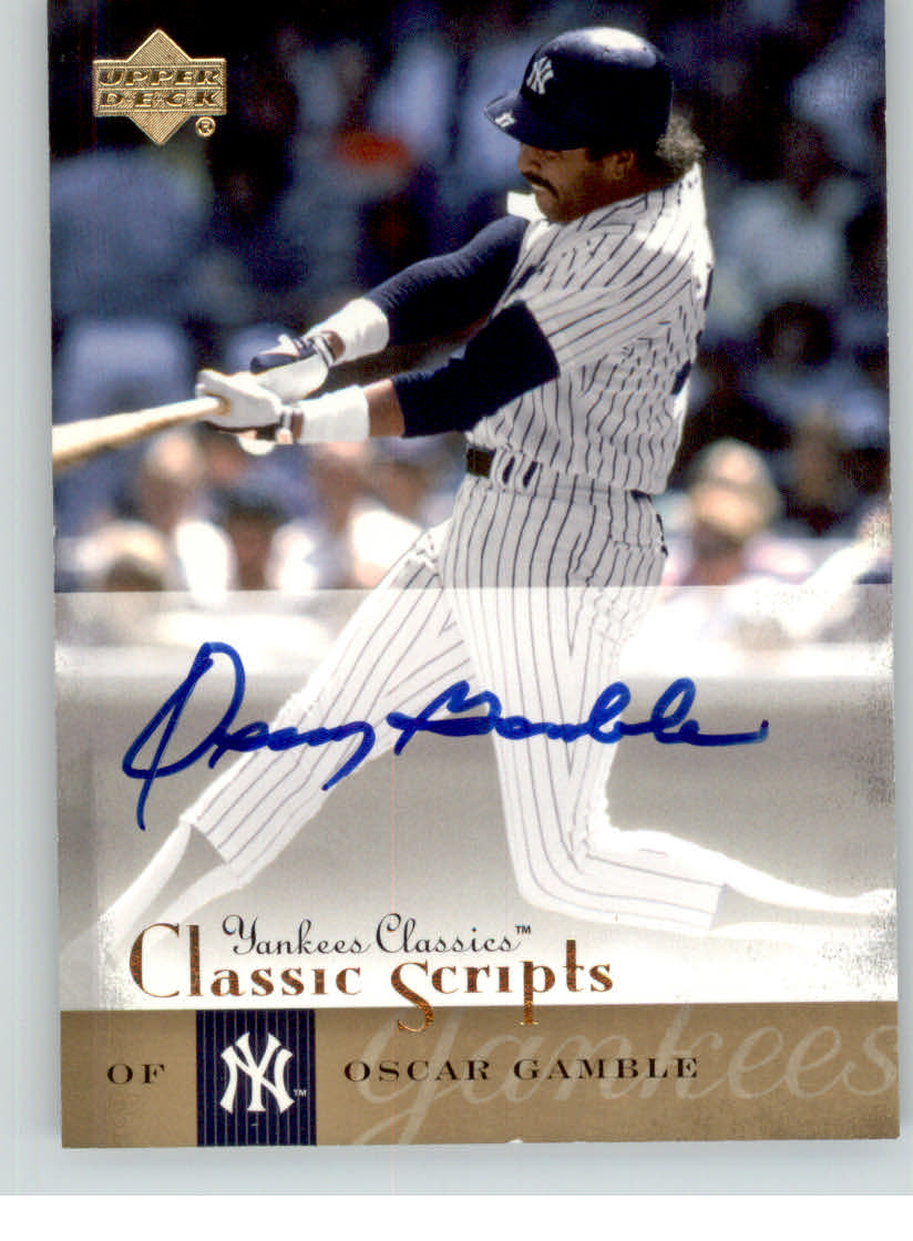 2004 UD YANKEES CLASSICS SCRIPTS BASEBALL ASSORTED SINGLES U-PICK - Picture 74 of 105