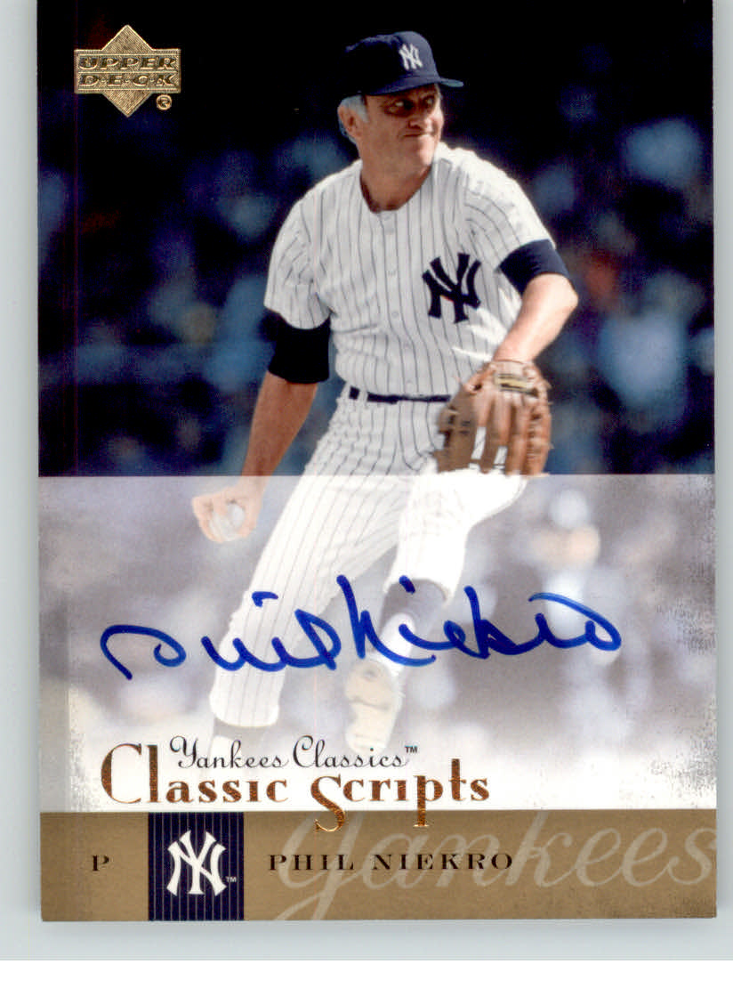 2004 UD YANKEES CLASSICS SCRIPTS BASEBALL ASSORTED SINGLES U-PICK - Picture 78 of 105