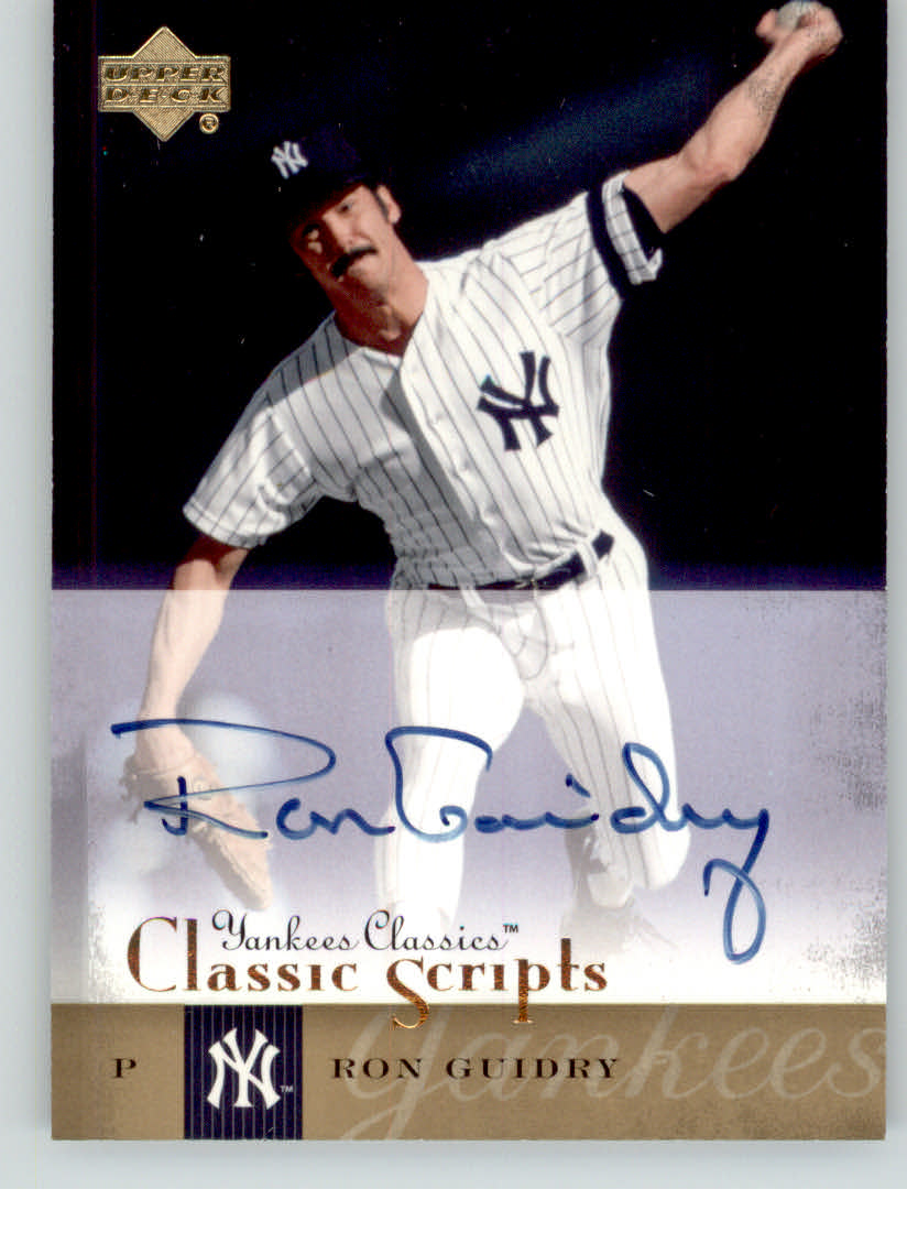 2004 UD YANKEES CLASSICS SCRIPTS BASEBALL ASSORTED SINGLES U-PICK - Picture 86 of 105