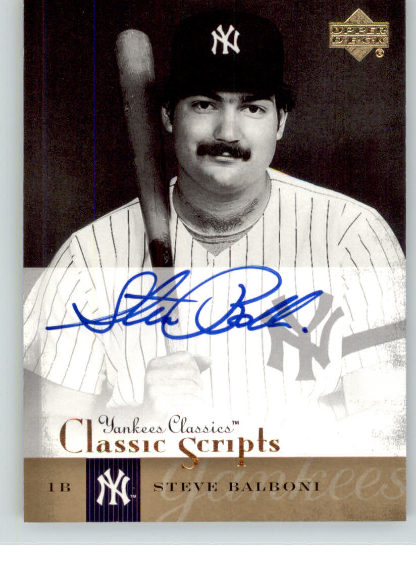 2004 UD YANKEES CLASSICS SCRIPTS BASEBALL ASSORTED SINGLES U-PICK - Picture 96 of 105