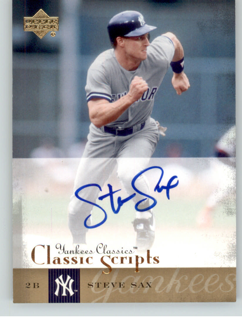 2004 UD YANKEES CLASSICS SCRIPTS BASEBALL ASSORTED SINGLES U-PICK - Picture 98 of 105